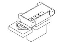 Molex Einbau-Stiftleiste (Standard) Polzahl Gesamt 4 466250400 Bulk