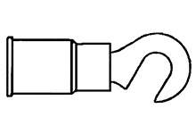 Molex 191740011 Gabelkabelschuh