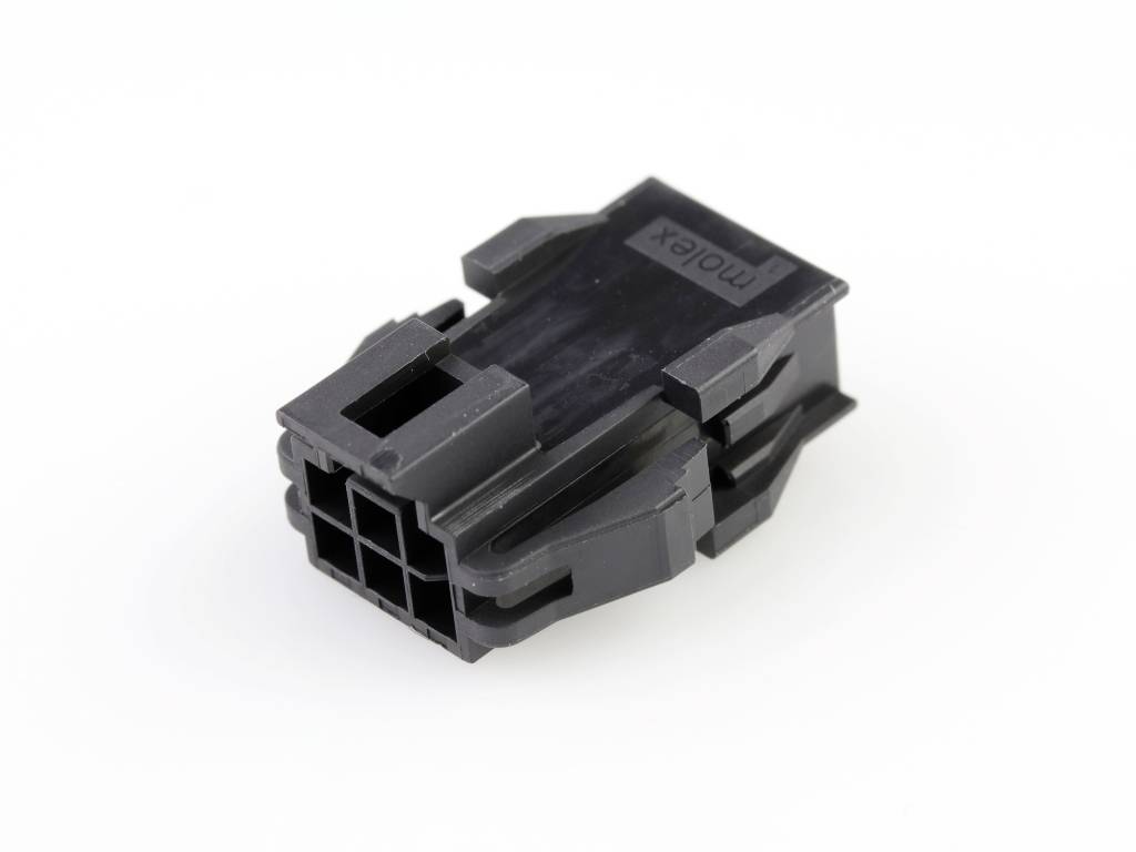 Molex Buchsengehäuse-Kabel Polzahl Gesamt 6 Rastermaß: 2.50mm 2014441206 Bag