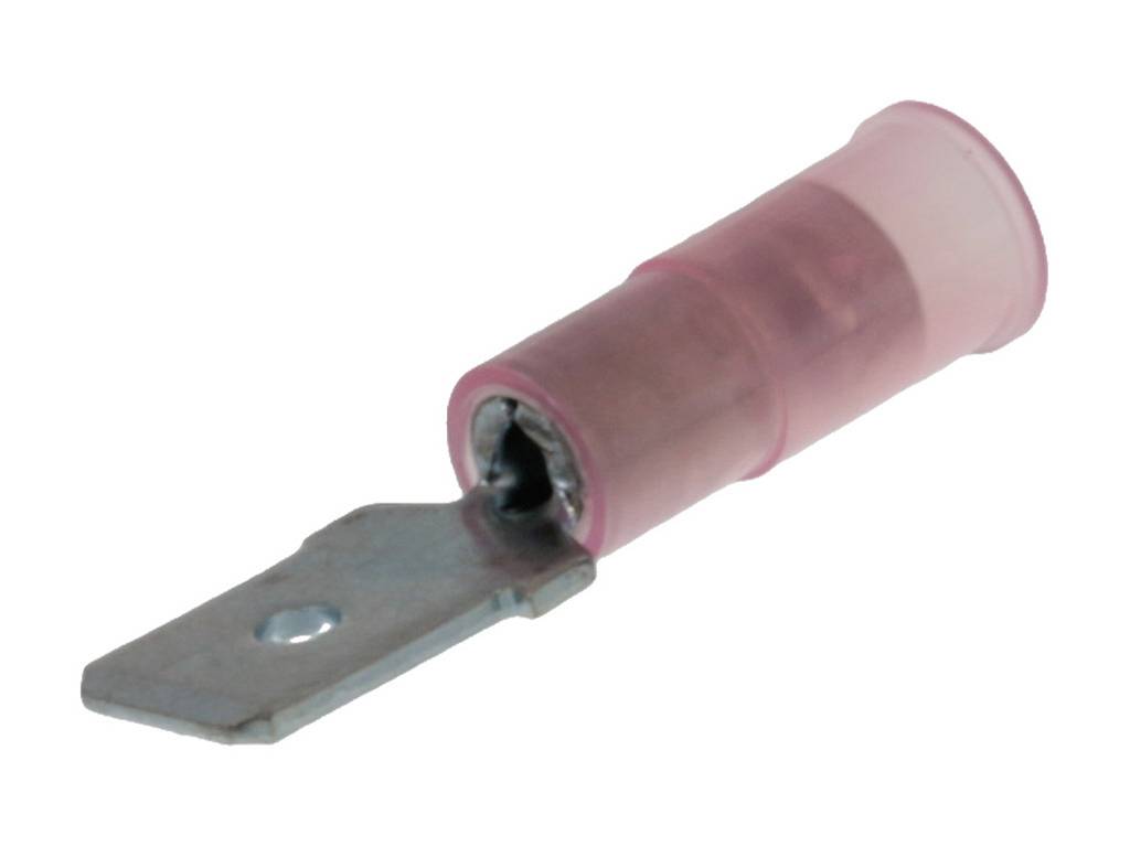 Molex 190250001 Flachstecker Steckbreite: 6.35mm Steckdicke: 0.81mm Bulk