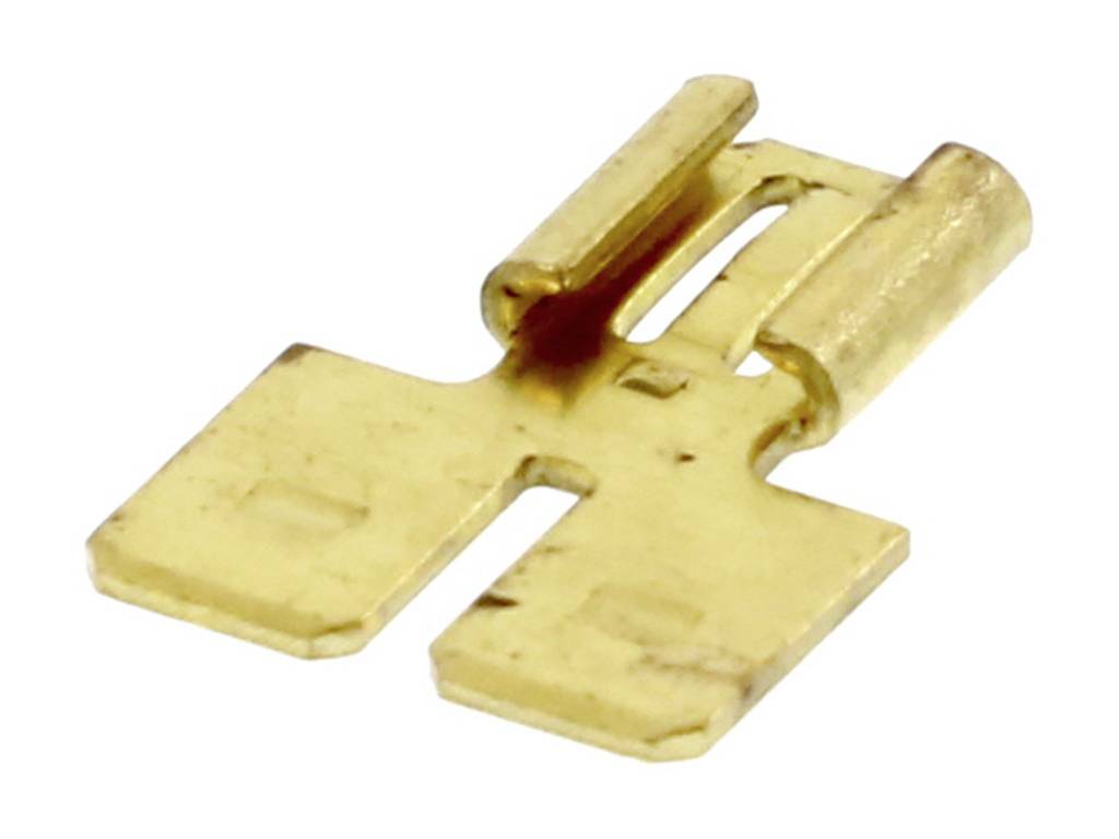 Molex 190430001 Flachsteckhülse Steckbreite: 6.35mm Steckdicke: 0.81mm Bulk