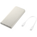 Samsung Battery Pack Powerbank 10000 mAh Power Delivery 3.0, Fast Charge USB-C® Beige Statusanzeige