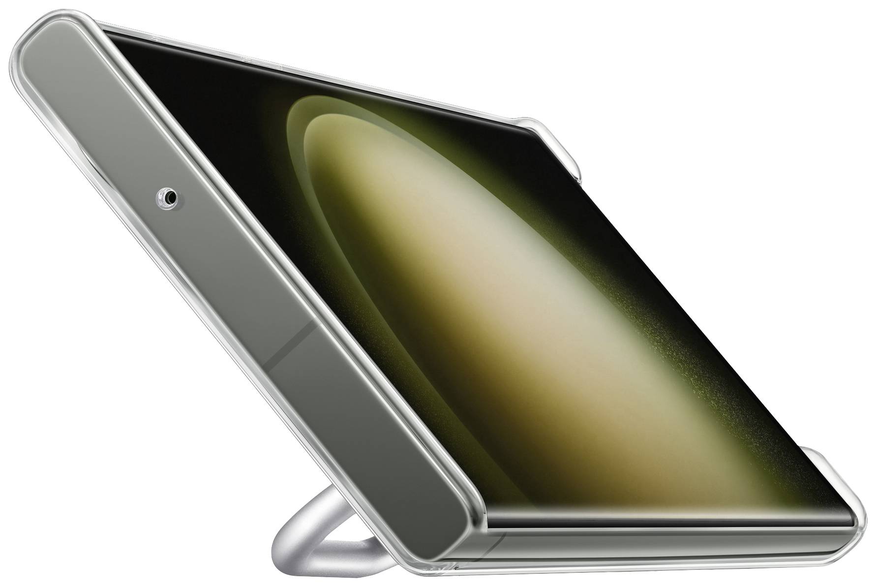 Samsung Clear Gadget Case Backcover Samsung Galaxy S23 Ultra Transparent Stoßfest, Standfunktion EF-XS918CTEGWW