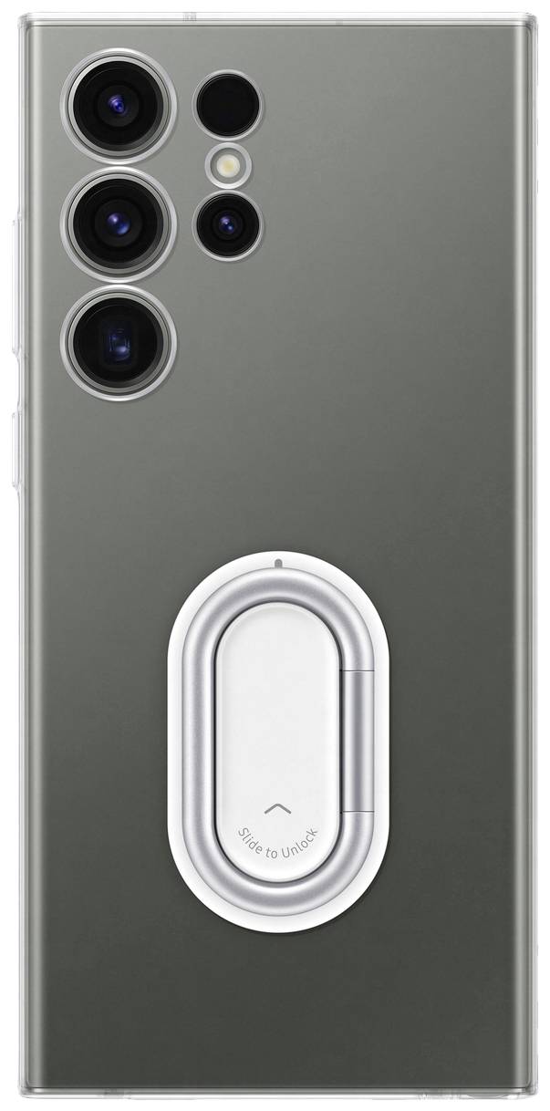 Samsung Clear Gadget Case Backcover Samsung Galaxy S23 Ultra Transparent Stoßfest, Standfunktion EF-XS918CTEGWW