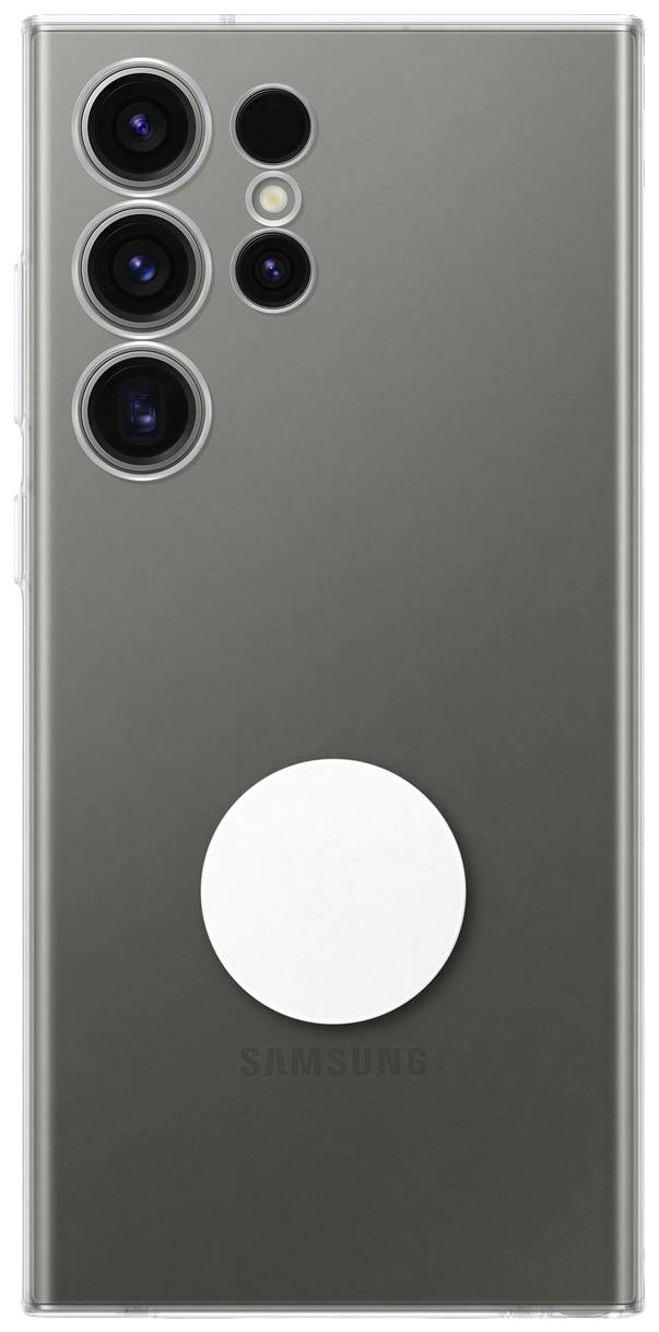 Samsung Clear Gadget Case Backcover Samsung Galaxy S23 Ultra Transparent Stoßfest, Standfunktion EF-XS918CTEGWW