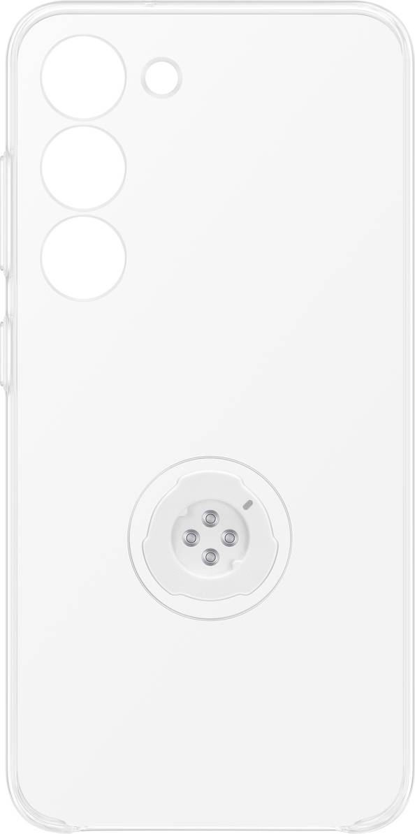 Samsung Clear Gadget Case Backcover Samsung Galaxy S23 Transparent Stoßfest, Standfunktion EF-XS911CTEGWW