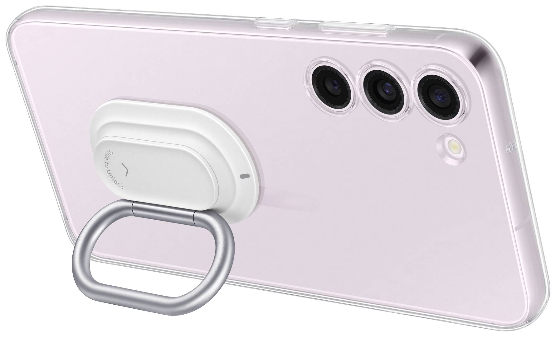 Samsung Clear Gadget Case Backcover Samsung Galaxy S23+ Transparent Stoßfest, Standfunktion EF-XS916CTEGWW