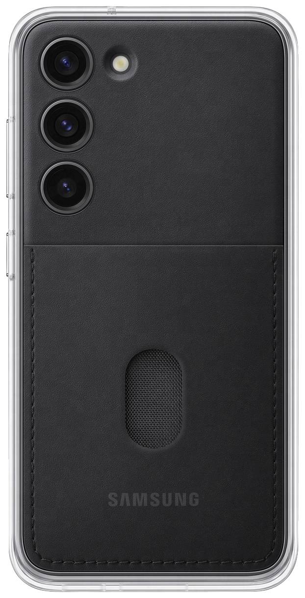 Samsung Frame Case Backcover Galaxy S23 Schwarz Stoßfest