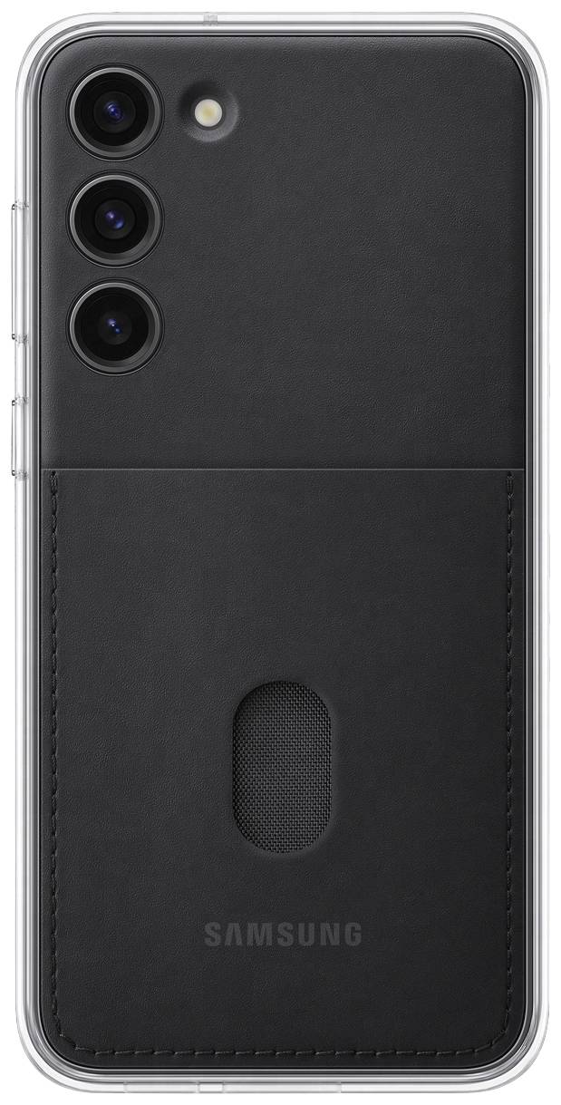 Samsung Frame Case Backcover Samsung Galaxy S23+ Schwarz Stoßfest
