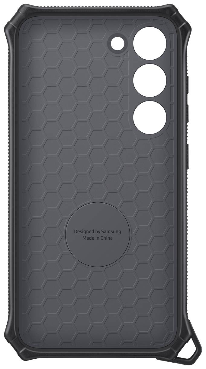 Samsung Rugged Gadget Case Backcover Samsung Galaxy S23 Schwarz, Titan Stoßfest, Standfunktion EF-RS911CBEGWW