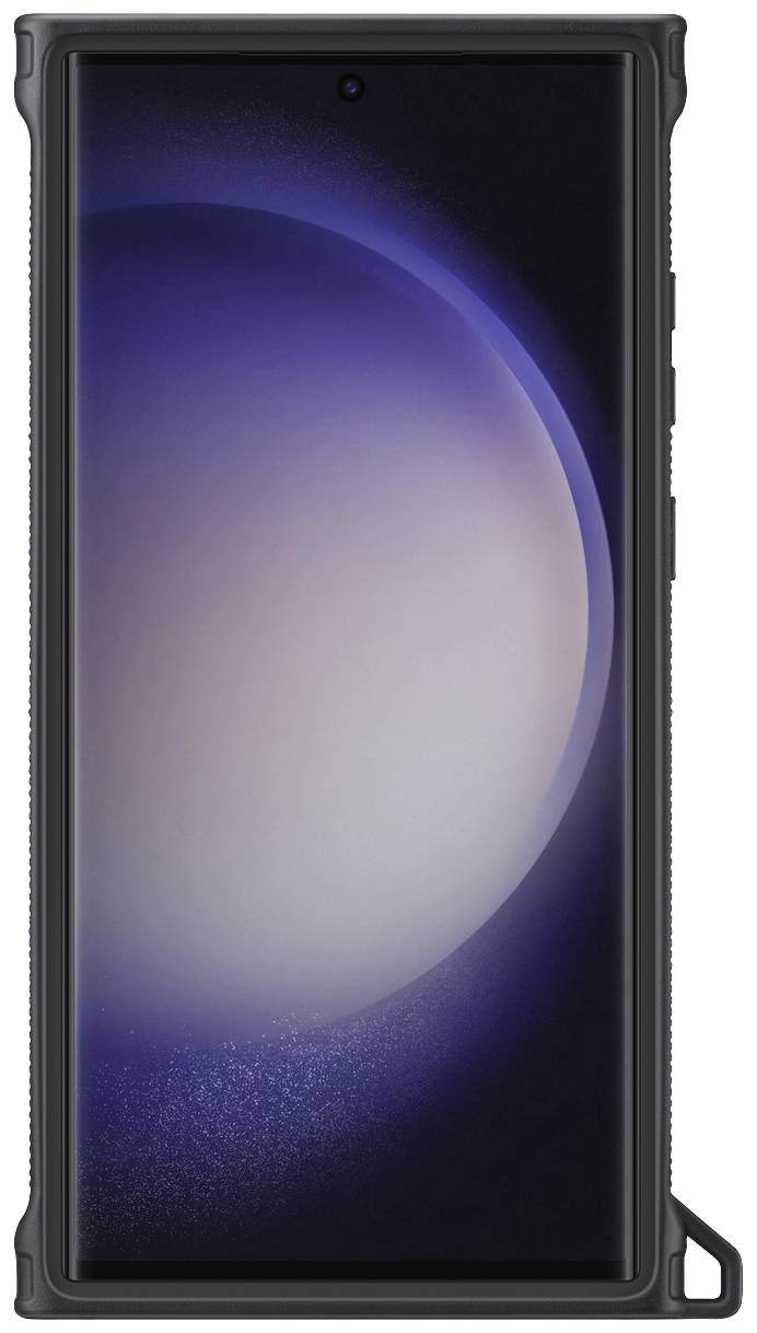 Samsung Rugged Gadget Case Backcover Samsung Galaxy S23 Ultra Schwarz, Titan Stoßfest, Standfunktion