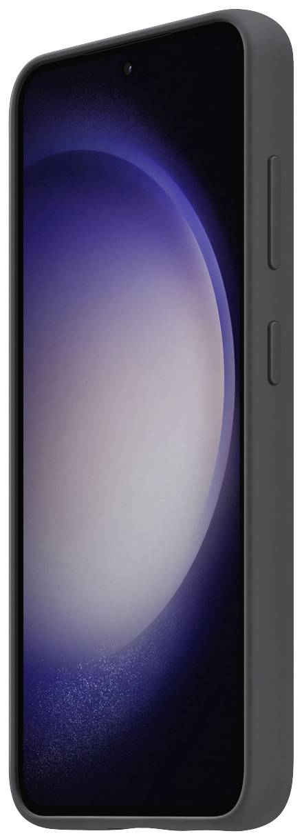 Silikon-Griffhülle für Galaxy S23, Schwarz