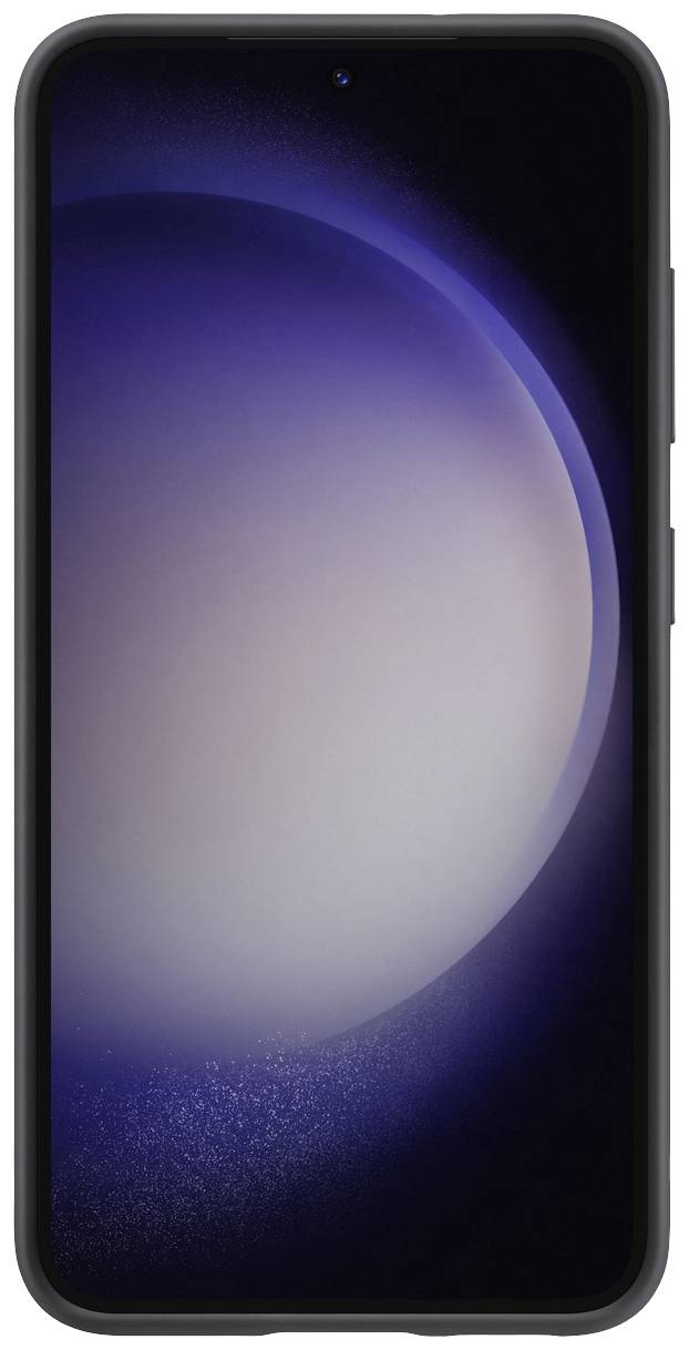 Silikon-Griffhülle für Galaxy S23, Schwarz