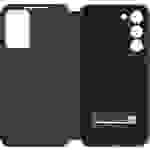 Samsung Smart View Wallet Case Flip Case Galaxy S23+ Schwarz Stoßfest