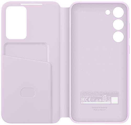 Samsung Smart View Wallet Case Flip Case Galaxy S23+ Lavendel Stoßfest