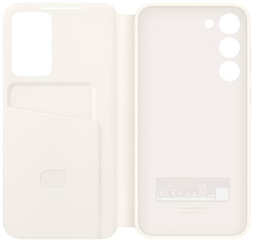Samsung Smart View Wallet Case Flip Case Galaxy S23+ Cream