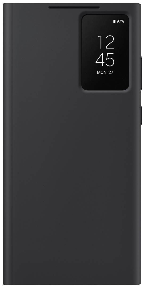 Samsung Smart View Wallet Case Flip Case Samsung Galaxy S23 Ultra Schwarz Stoßfest EF-ZS918CBEGWW