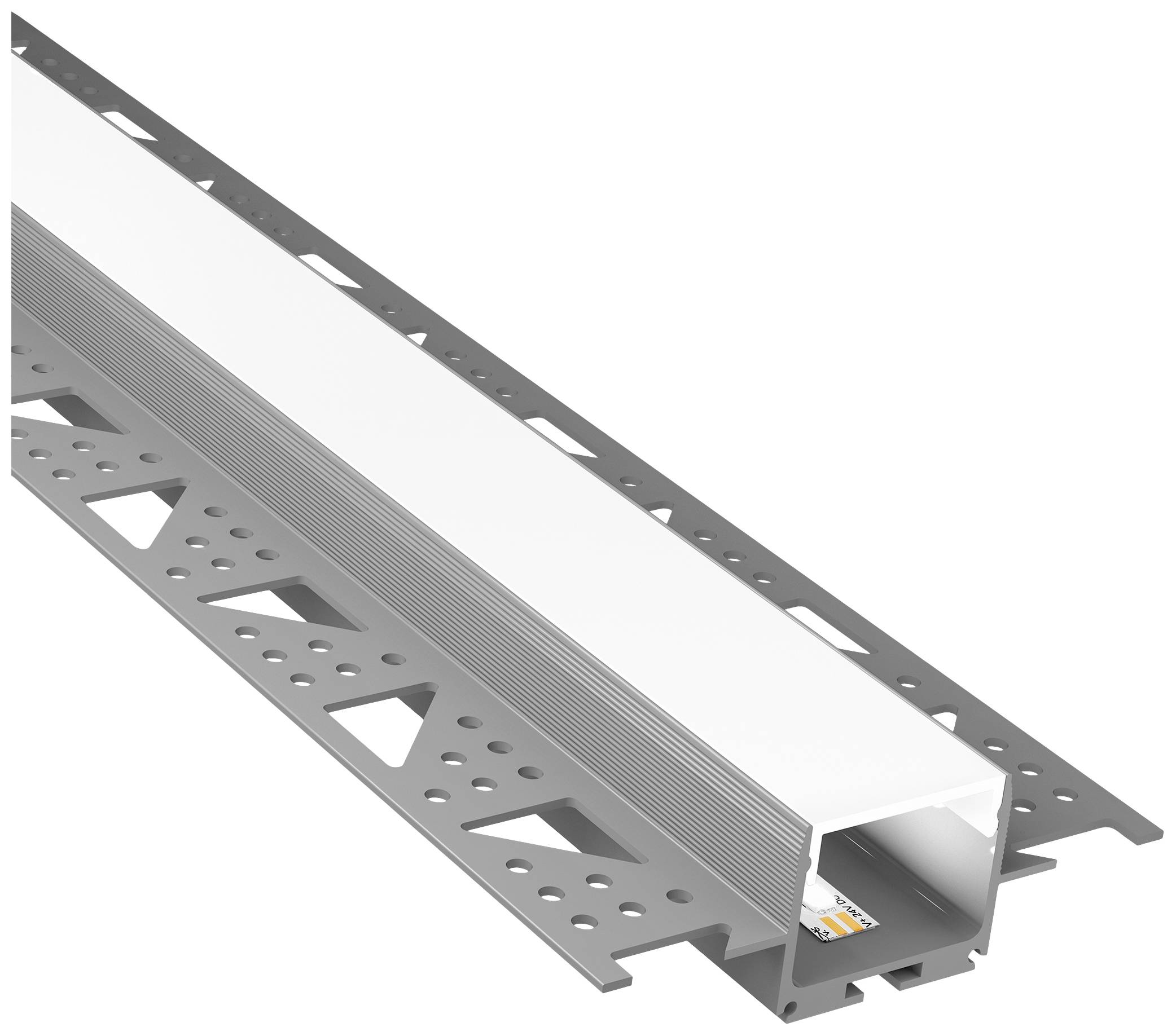 Barthelme 62394151 CATania 30 Trockenbauprofil Profil Aluminium (L x B x H) 1000 x 80.6 x 25.7mm 1m