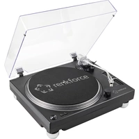 Renkforce RF-TURBD-010 USB-Plattenspieler Riemenantrieb Schwarz Renkforce RF-TURBD-010 USB-Plattenspieler Riemenantrieb Schwarz