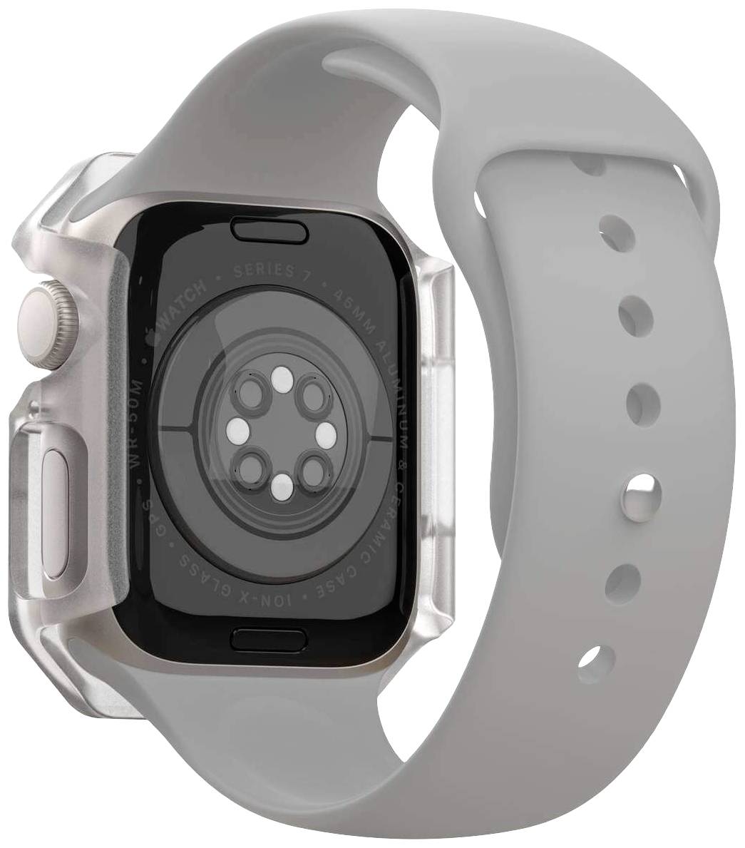 Urban Armor Gear Scout Case Schutzhülle 41mm Transparent Watch Series 7, Watch Series 8