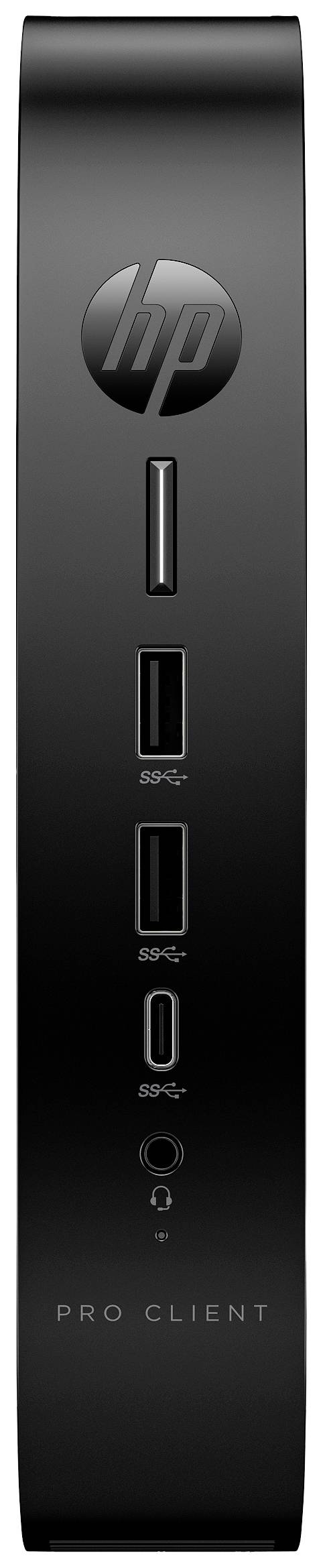 HP Thin Client Pro t550 Intel® Celeron® J6412 2.6 GHz 8 GB RAM 32 GB eMMC Intel UHD Graphics HP ThinPro 5H0N2EA#ABD