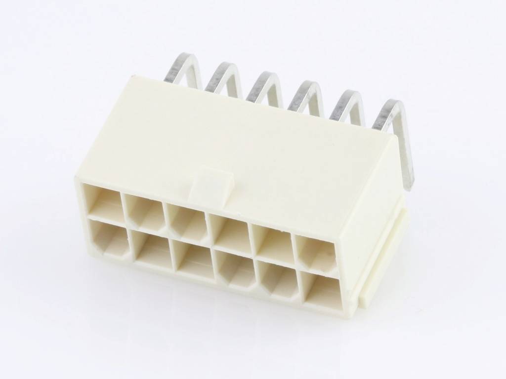 Molex Einbau-Buchsenleiste (Standard) Polzahl Gesamt 12 Rastermaß: 4.20mm 874271202 Tray