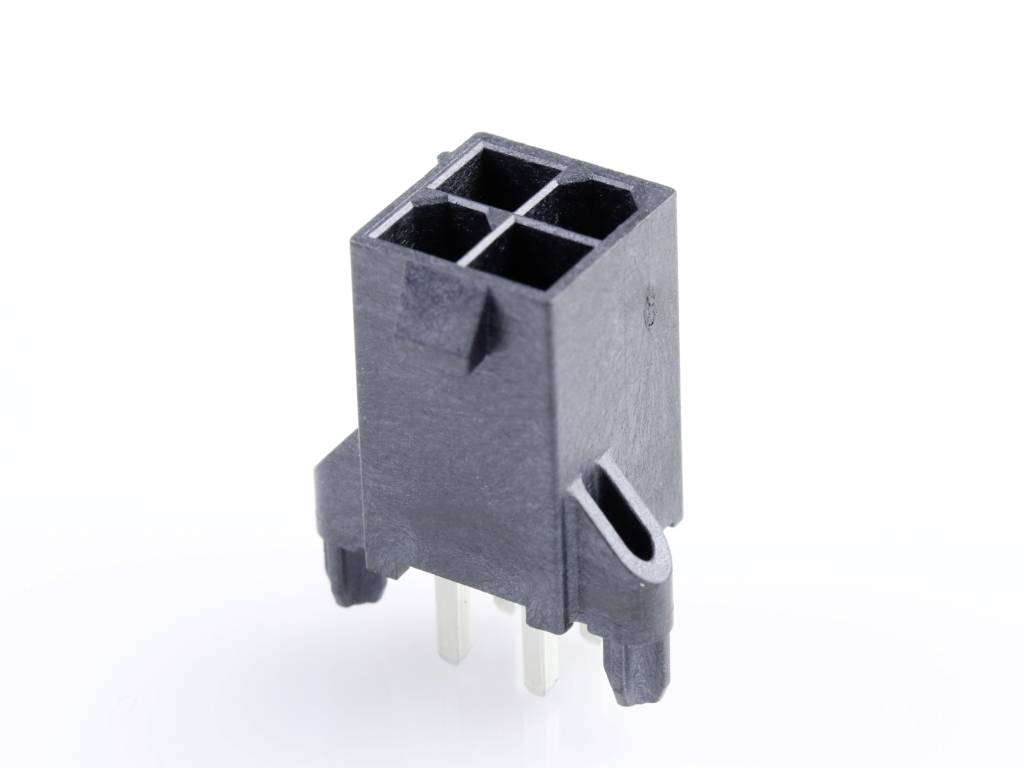 Molex Einbau-Stiftleiste (Standard) Polzahl Gesamt 4 Rastermaß: 4.20mm 462070004 Tray