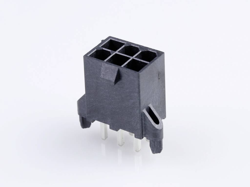 Molex Einbau-Stiftleiste (Standard) Polzahl Gesamt 6 Rastermaß: 4.20mm 462070106 Tray