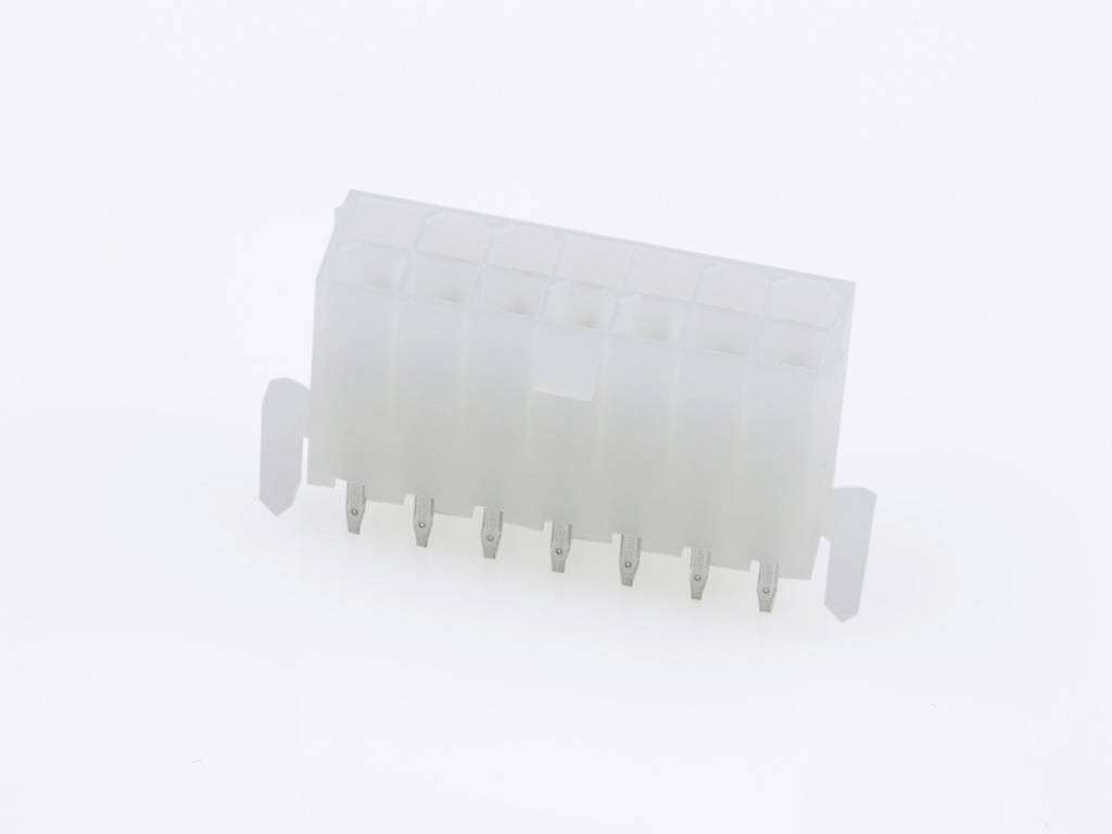 Molex Einbau-Buchsenleiste (Standard) Polzahl Gesamt 14 Rastermaß: 4.20mm 39299143 Tray
