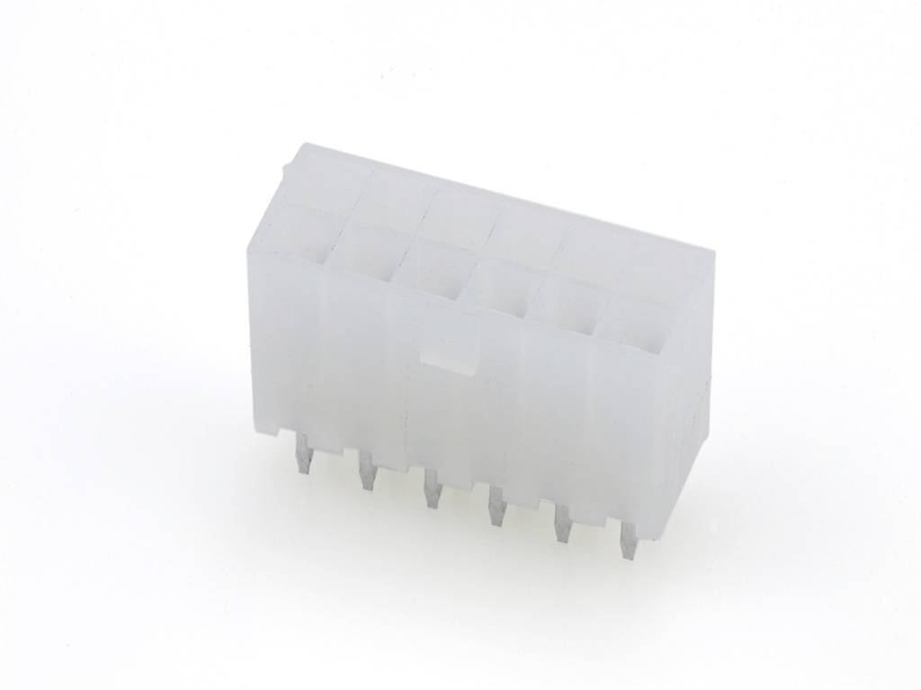 Molex Einbau-Stiftleiste (Standard) Polzahl Gesamt 12 460151206 Tray