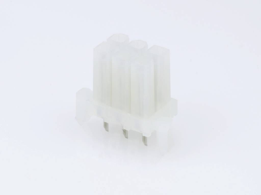 Molex Einbau-Buchsenleiste (Standard) Polzahl Gesamt 6 Rastermaß: 4.20mm 15247060 Tray