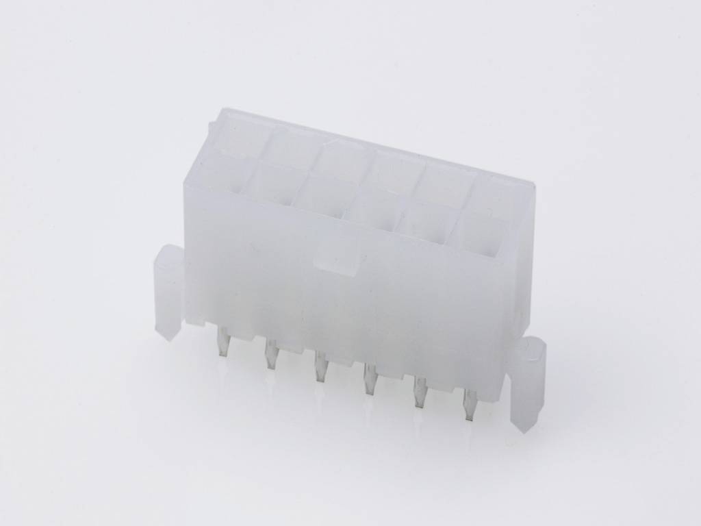 Molex Einbau-Buchsenleiste (Standard) Polzahl Gesamt 12 Rastermaß: 4.20mm 39306127 Tray