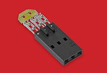 Molex Buchsengehäuse-Kabel Polzahl Gesamt 3 Rastermaß: 2.54mm 14564031 Tube
