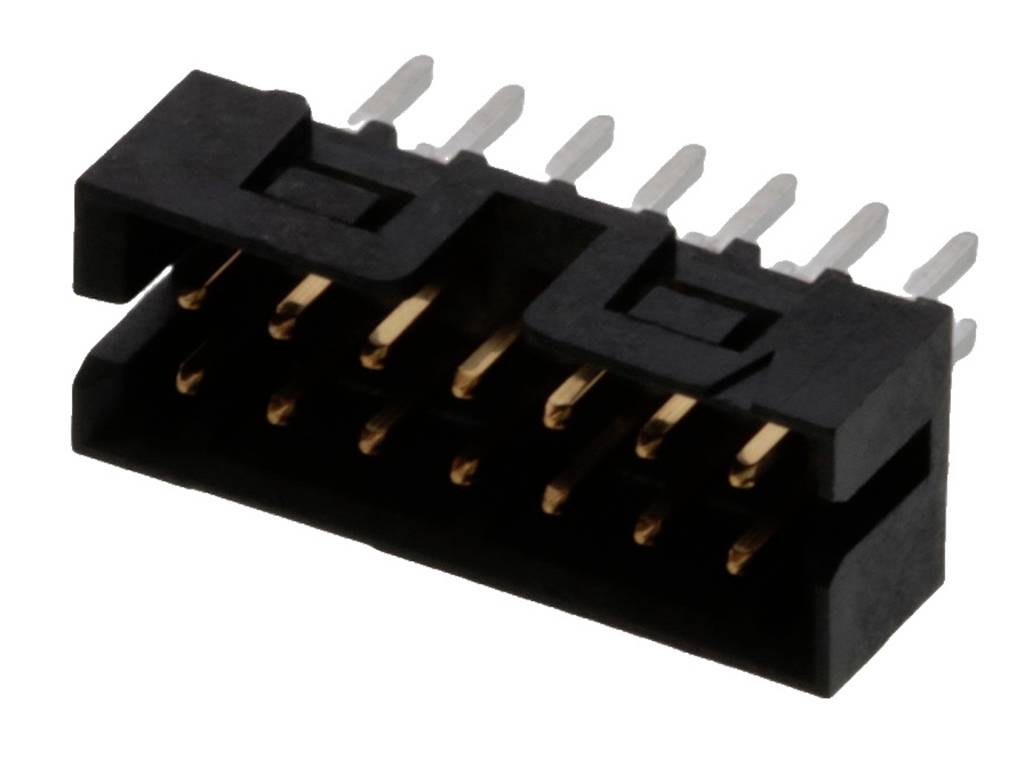 Molex 87831141iftleiste Rastermaß: 2.00mm Polzahl Gesamt: 14 Anzahl Reihen: 2 Tube