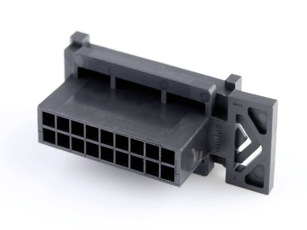 Molex Einbau-Stiftleiste (Standard) Polzahl Gesamt 18 443001800 Bulk