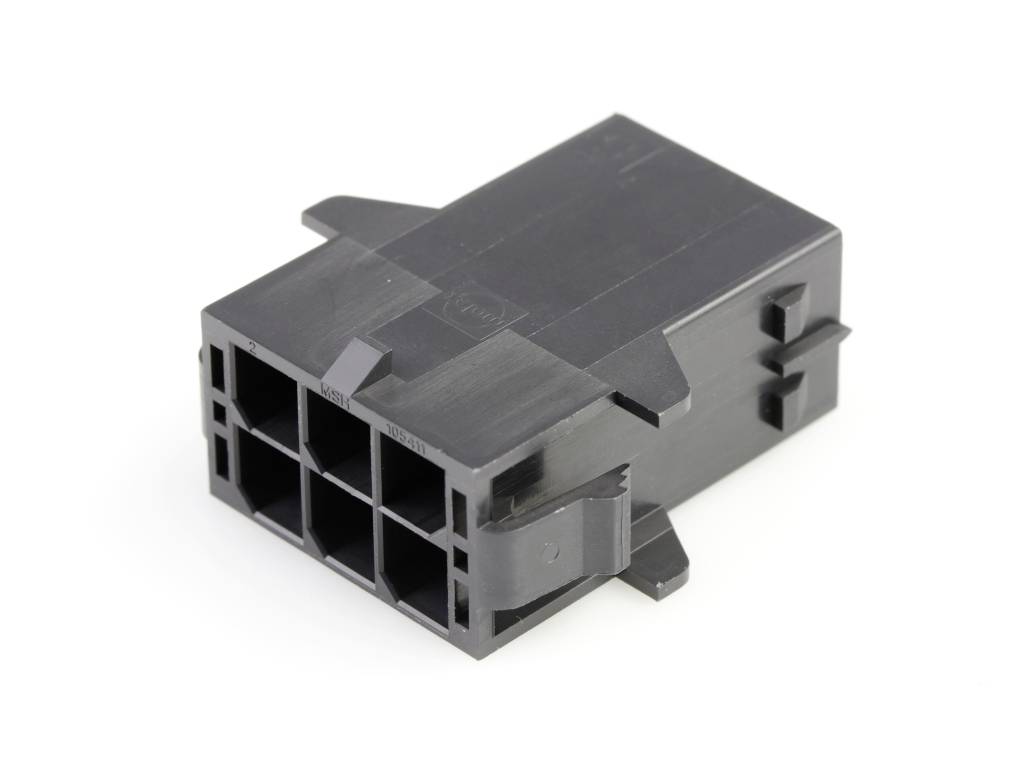 Molex Buchsengehäuse-Kabel Polzahl Gesamt 6 1054111106 Bag