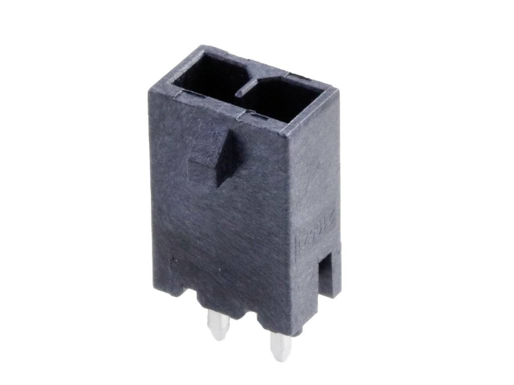Molex Stiftgehäuse-Platine Polzahl Gesamt 2 Rastermaß: 3.00mm 2165712002 Tray