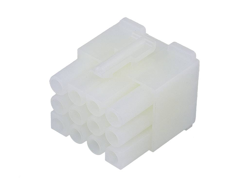 Molex Buchsengehäuse-Kabel Polzahl Gesamt 12 39036124 Bulk