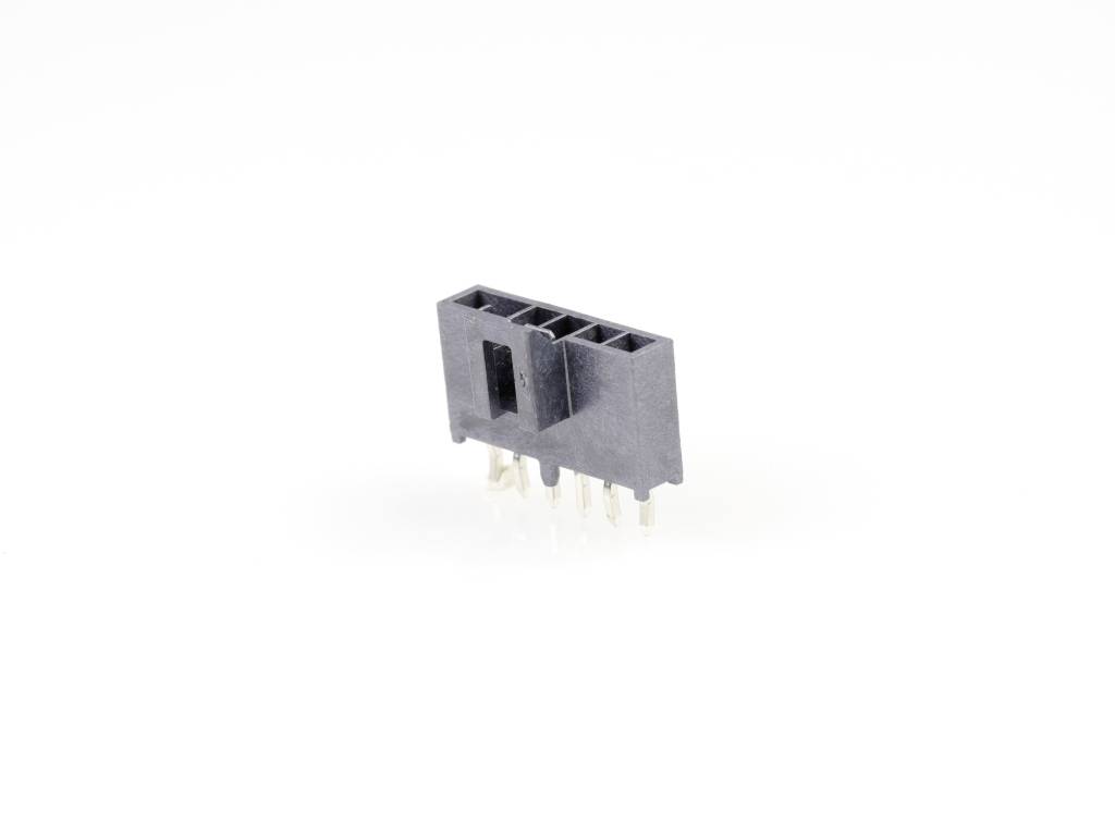 Molex Einbau-Buchsenleiste (Standard) Polzahl Gesamt 6 Rastermaß: 2.50mm 1053091106 Tray