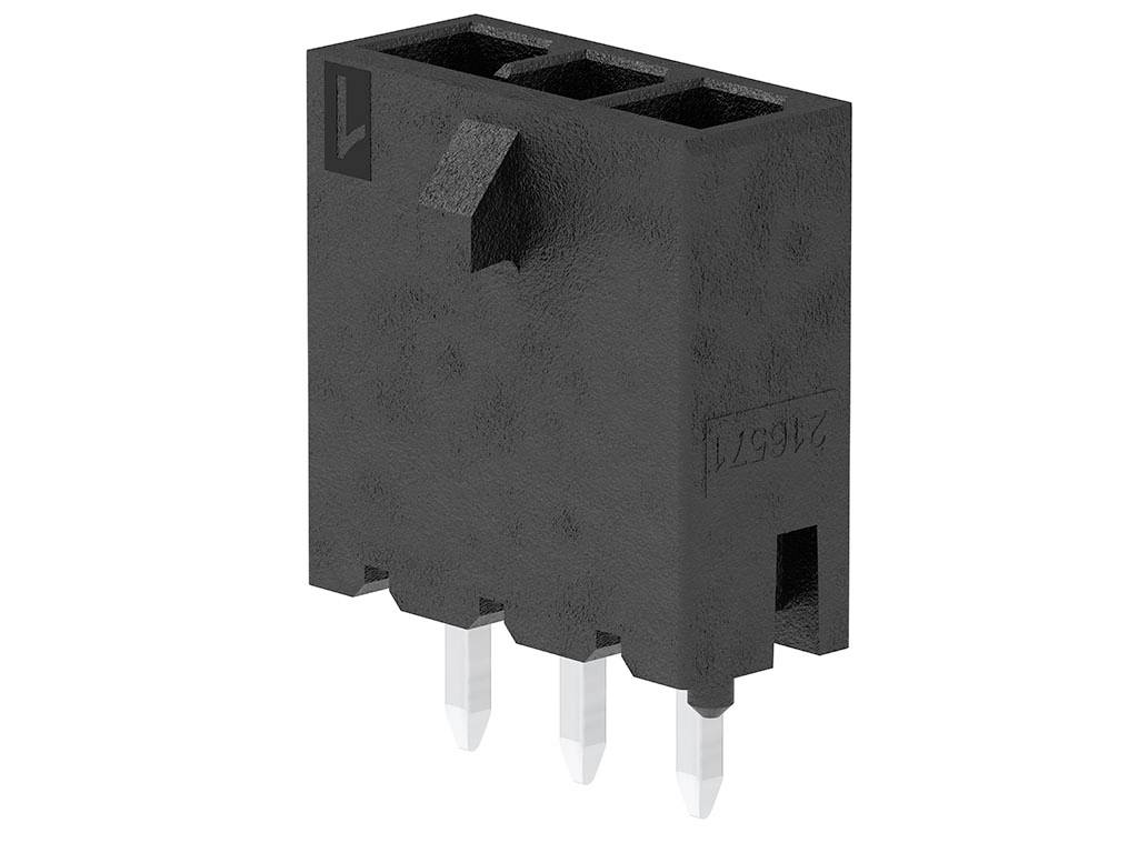 Molex Stiftgehäuse-Platine Polzahl Gesamt 4 Rastermaß: 3.00mm 2165711004 Tray