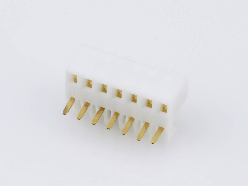 Molex Einbau-Buchsenleiste (Standard) Polzahl Gesamt 7 Rastermaß: 2.54mm 22172077 Tray
