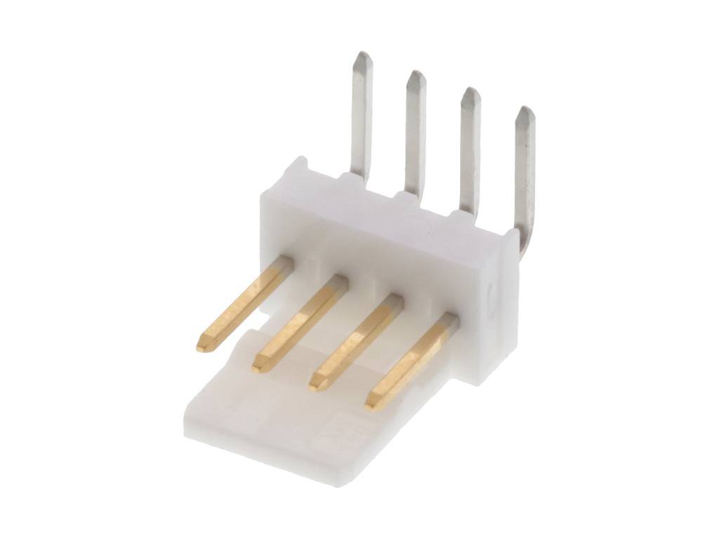 Molex Stiftleiste (Standard) Polzahl Gesamt 4 Rastermaß: 2.54mm 22124042 Bulk