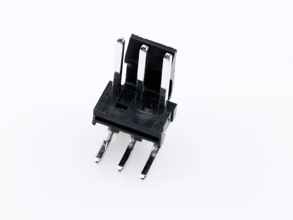 Molex Stiftleiste (Standard) Polzahl Gesamt 3 Rastermaß: 3.96mm 1718140003 Bulk