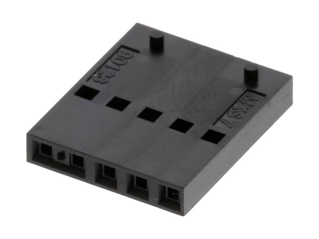 Molex Buchsengehäuse-Kabel Polzahl Gesamt 5 Rastermaß: 2.54mm 901230105 Bulk