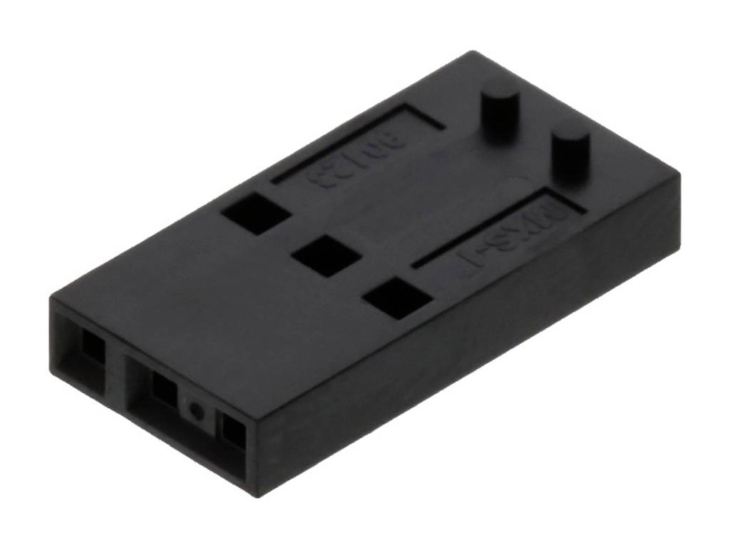 Molex Buchsengehäuse-Kabel Polzahl Gesamt 3 Rastermaß: 2.54mm 901230103 Bulk