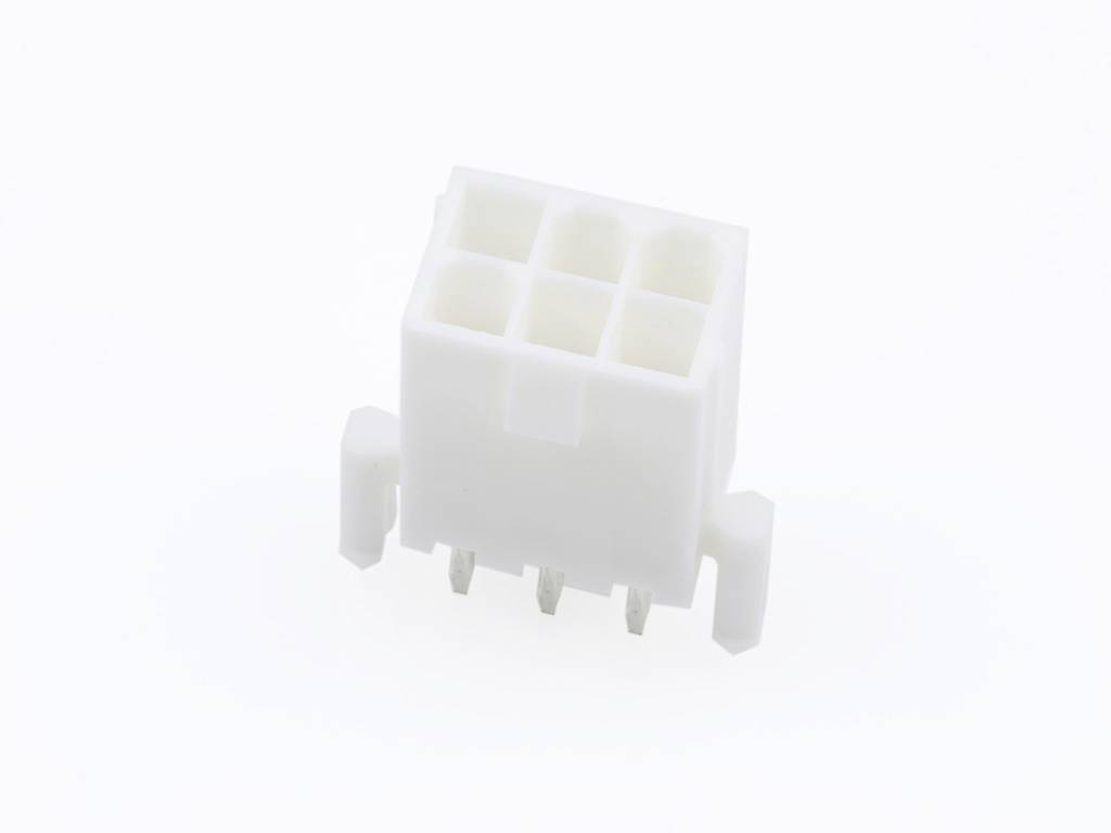 Molex Einbau-Buchsenleiste (Standard) Polzahl Gesamt 6 Rastermaß: 4.20mm 39306068 Tray