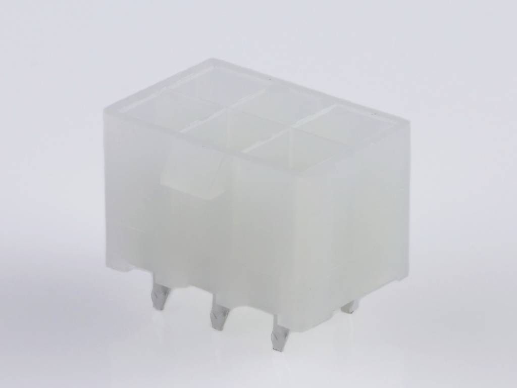 Molex Einbau-Stiftleiste (Standard) Polzahl Gesamt 6 460150606 Tray