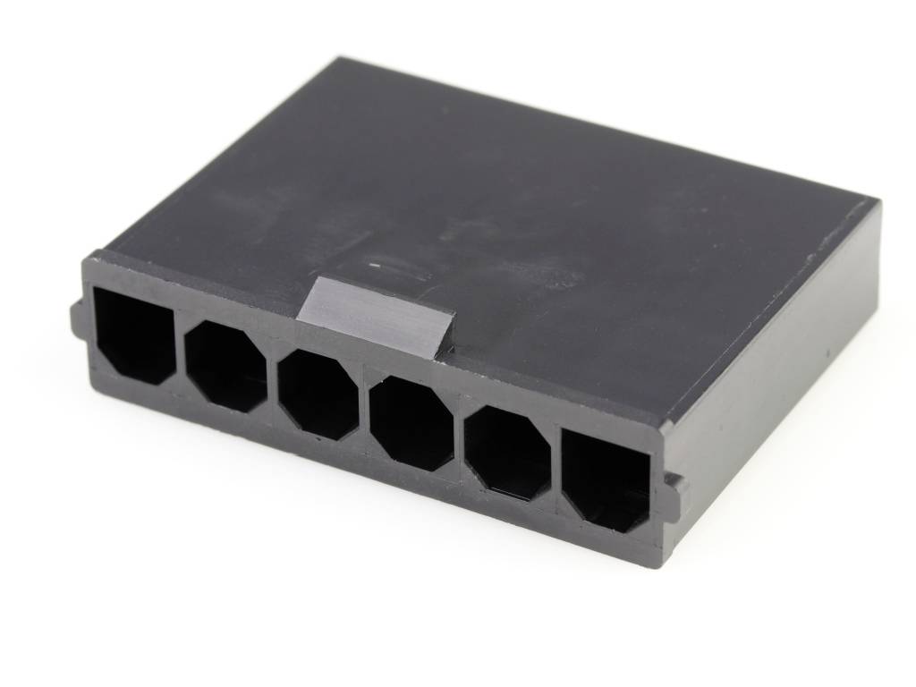 Molex Buchsengehäuse-Kabel Polzahl Gesamt 6 Rastermaß: 7.50mm 1726732006 Bulk