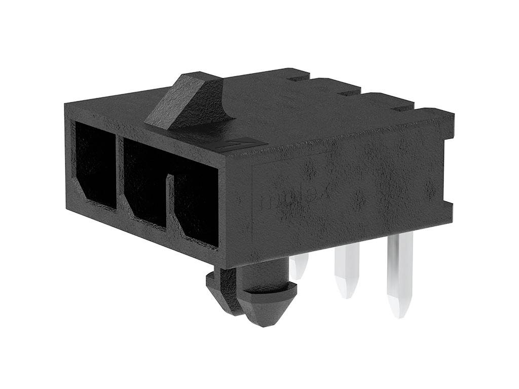Molex Stiftgehäuse-Platine Polzahl Gesamt 3 Rastermaß: 3.00mm 2157601003 Tray