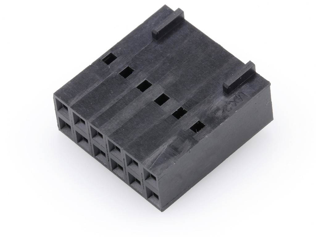 Molex Buchsengehäuse-Kabel Polzahl Gesamt 12 Rastermaß: 2.54mm 22552123 Bulk